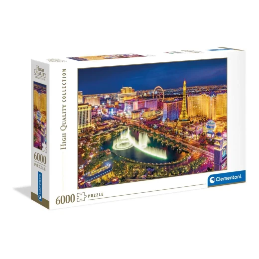 Clementoni High Quality Collection Puzzle. Las Vegas 6000 pieces