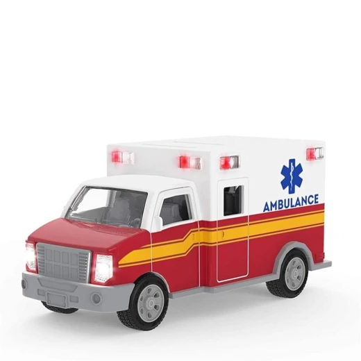 Driven , Micro Ambulance with Lights and Sound'