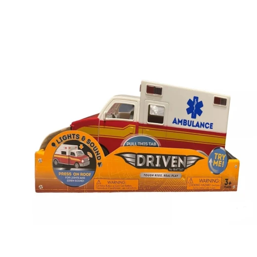 Driven , Micro Ambulance with Lights and Sound'