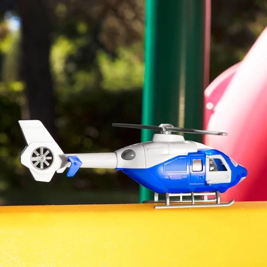 Driven , Micro Helicopter With Lights And Sound'