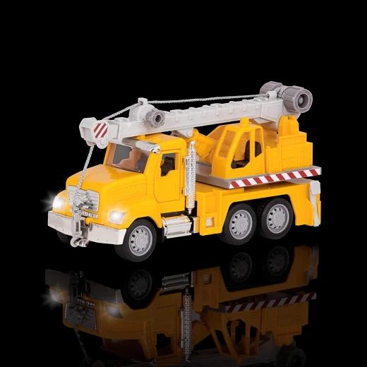 Driven , Micro Crane Truck With Lights And Sound'