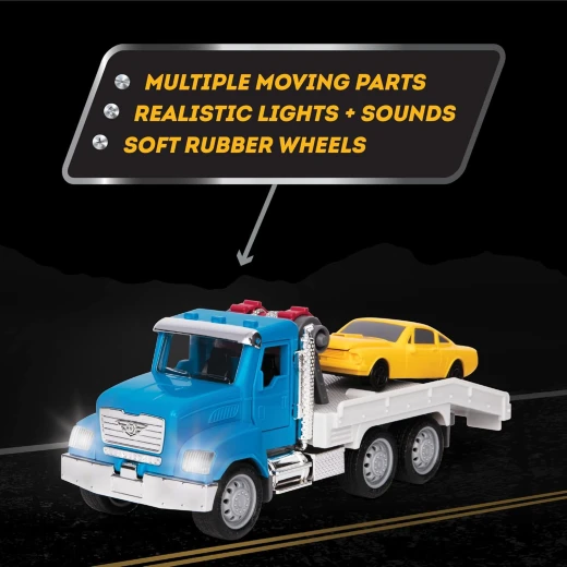 Driven , Micro Tow Truck With Lights And Sound'