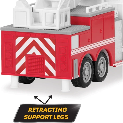 Driven , Mini Fire Truck with Lights and Sound'