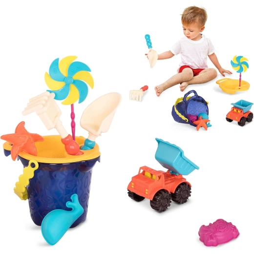 B. Toys , Sand Toys , Navy Blue