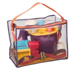 B. Toys , Beach Bag Playset , Purple