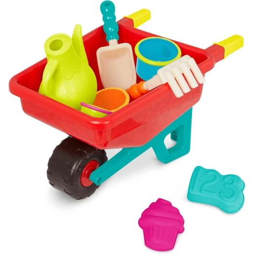 B. Toys , Wheelbarrow & Beach Toys