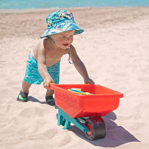 B. Toys , Wheelbarrow & Beach Toys