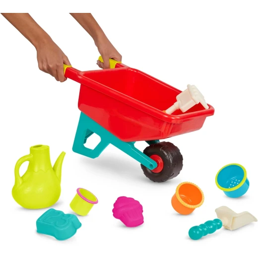 B. Toys , Wheelbarrow & Beach Toys