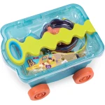 B. Toys , Wavy-Wagon , Travel Beach Buggy , Blue