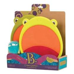 B. Toys , Critter Catchers , Frankie the Frog