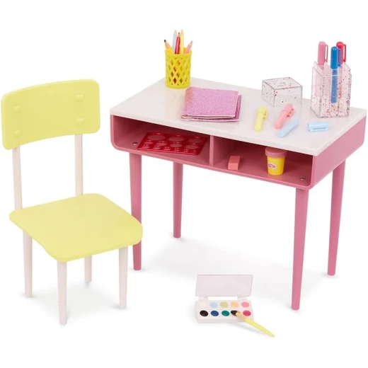 Our Generation Imagination Station 46cm Doll Desk & Chair Set