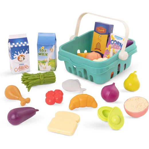 B. Toys , Basket with Food