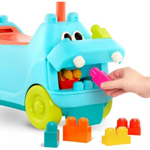 B. Toys , Locbloc Hippo Ride-On with Blocks