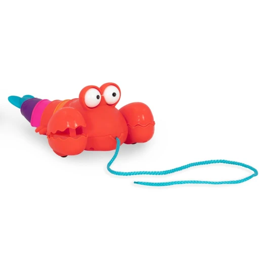 B. Toys , Waggle-A-Longs , Pinchy Pat , Pull-Along Lobster Toy