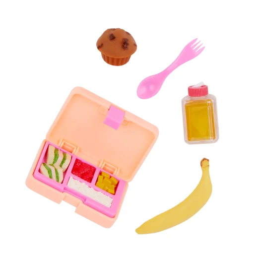 Our Generation Out to Lunch Bento-Style School Lunchbox for 46cm Dolls