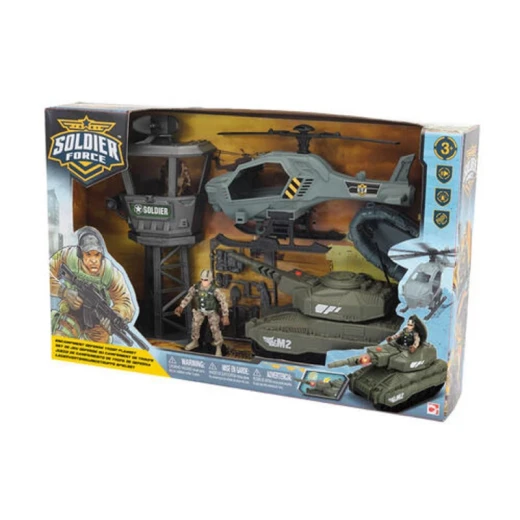 CM | Soldier Force Encampment Defense Troop Playset