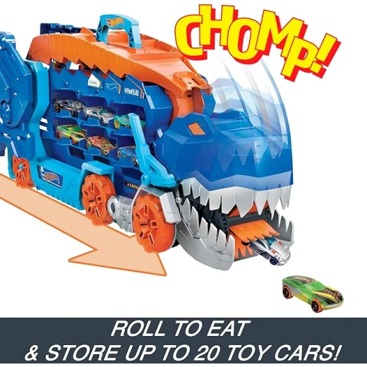 Hot Wheels | City Transforming T-Rex Ultimate Hauler '