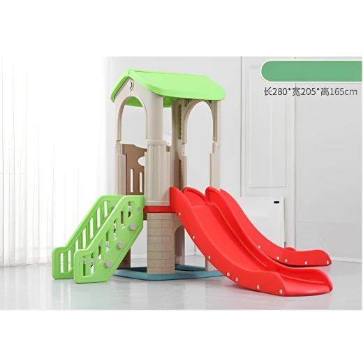 Eduplay , Little Genius Theme Slide , Children Plastic Indoor Toy