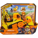 Spin master Rubble and Crew, Bark Yard Deluxe Bulldozer Construction Truck with Lights, Sounds and Rubble Action Figure Aged 3+'