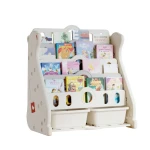 Eduplay , Polar Bear Theme 5 Layer Bookshelf , Kids Plastic Cabinet Furniture