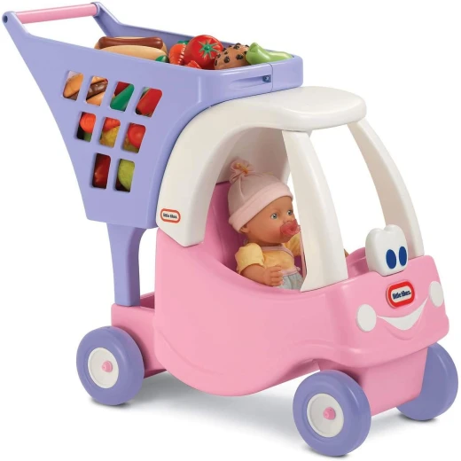 Little Tikes Little Tikes Cozy Shopping Cart Pink/Purple 18+ Month