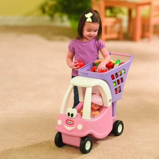 Little Tikes Little Tikes Cozy Shopping Cart Pink/Purple 18+ Month