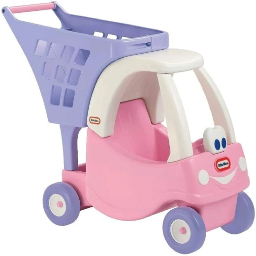 Little Tikes Little Tikes Cozy Shopping Cart Pink/Purple 18+ Month