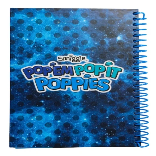 Smiggle | Popem Popit Poppies | A5 Notebook