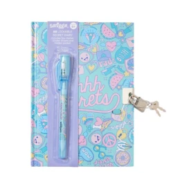 Smiggle | Lockable Diary with Lock | Mint