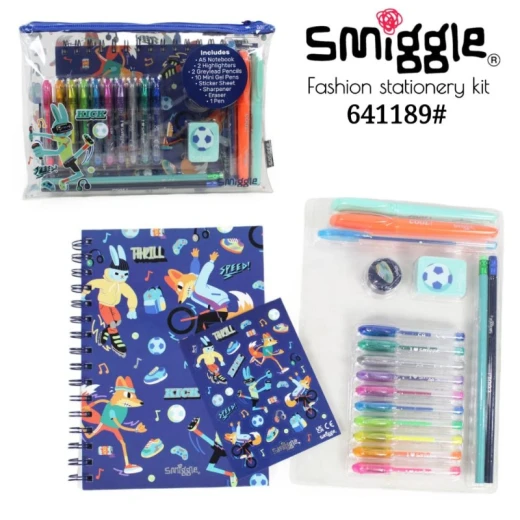 SMIGGLE | Scented A5 Notebook and Stationery Set