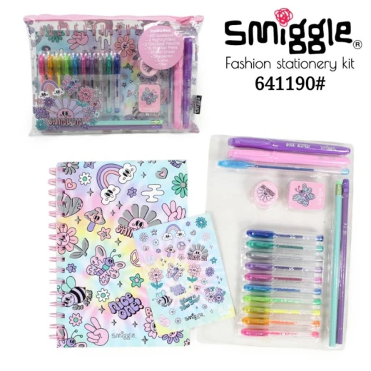 SMIGGLE | Scented A5 Notebook and Stationery Set