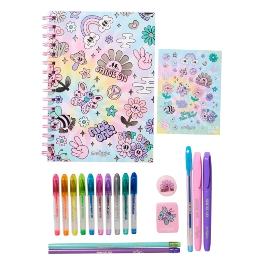 SMIGGLE | Scented A5 Notebook and Stationery Set