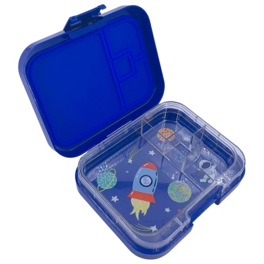 Tiny Wheel | Bento Box | Blue | 4 Compartments