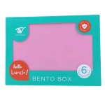 Tiny Wheel | Bento box | Pink | 6 compartments