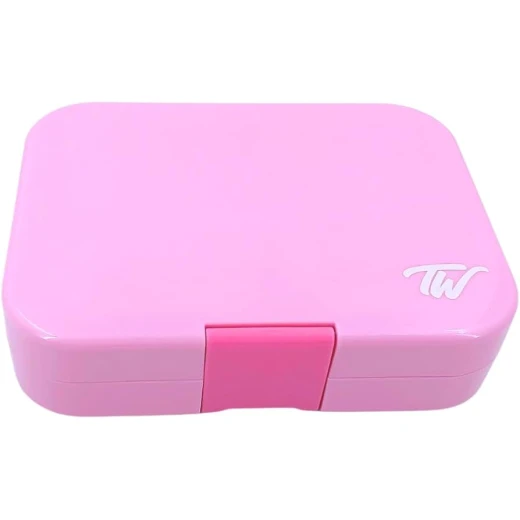 Tiny Wheel | Bento box | Pink | 6 compartments