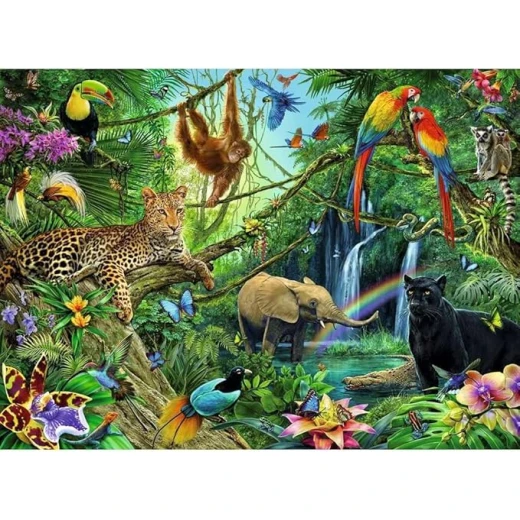 Ravensburger | Children’s Puzzle Jungle - 200 Pieces Puzzle'