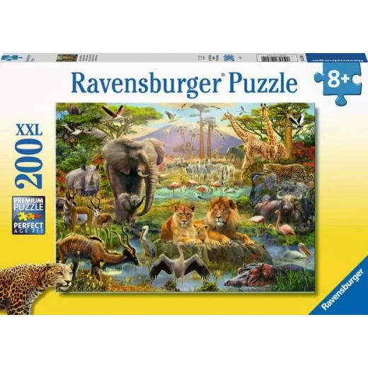 Ravensburger | Children’s Puzzle Animals of the Savanna - 200 Pieces Puzzle'