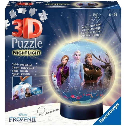 Ravensburger | Disney Frozen 2 3D Puzzle-Ball 72 piece