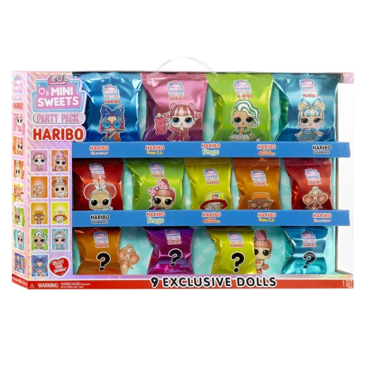 MGA | L.O.L | Surprise Loves Mini Sweets X Haribo Mini Pop Party Pack