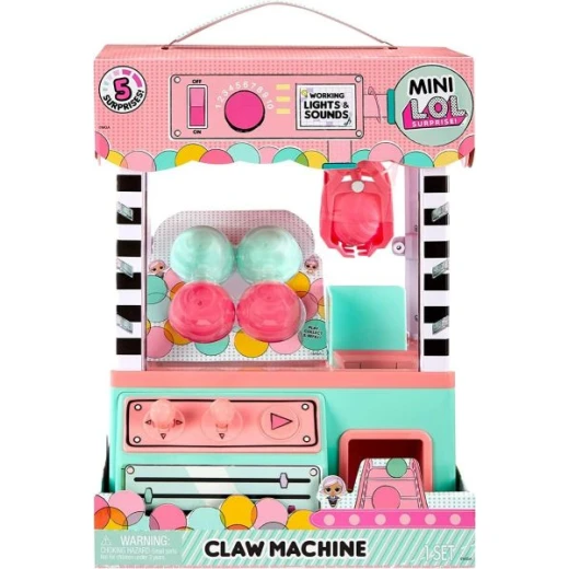 MGA | L.O.L | Surprise Minis Claw Machine Playset with 5 Surprises