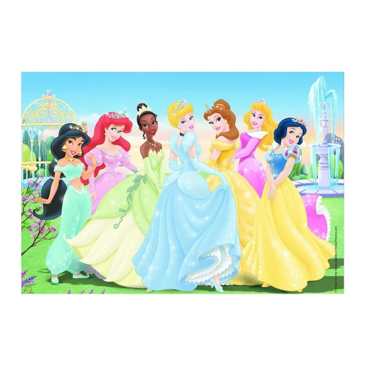 Ravensburger | Classic Children Puzzle – Disney Princesses – Princesses Meeting  2 x 24 Pieces