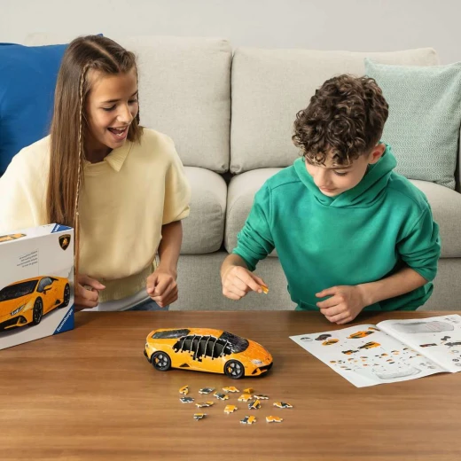 Ravensburger | 3D Puzzle Lamborghini Huracan EVO - Orange (156 pieces)