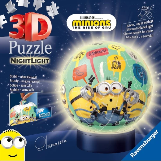 Ravensburger | 3D Puzzle Ball Minions