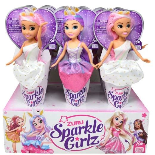 ZURU | Sparkle Girlz | Unicorn Princess Doll Single Assorted