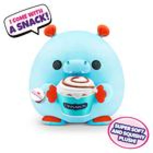 ZURU | Snackles | (Cinnabon) Hippo | Super Sized 14 inch Plush