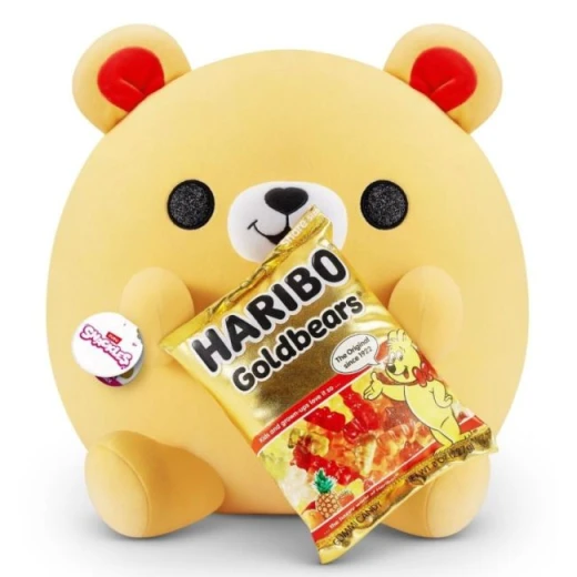 ZURU | SNACKLES | PLUSH GOLD BEAR & HARIBO | 14INH