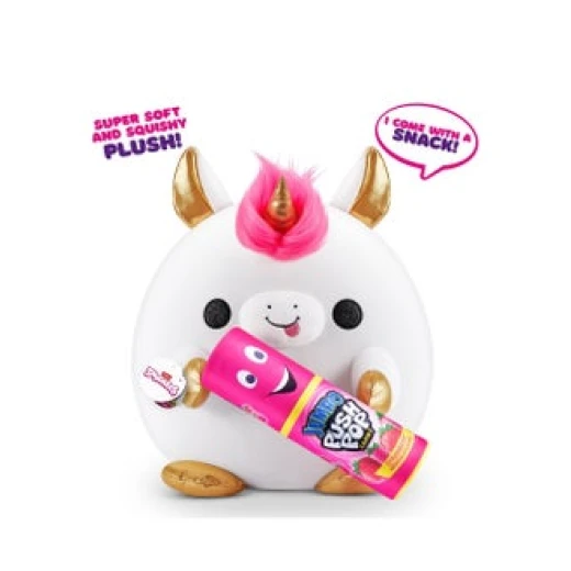 ZURU | Snackles | (Bazooka) Unicorn | Super Sized 14 inch Plush