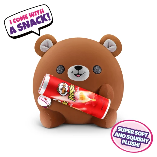 ZURU | Snackles | (Pringles) Bear  | Super Sized 14 inch Plush