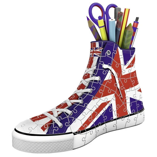 Ravensburger | Sneaker Union Jack - 3D Jigsaw Puzzle 108 pieces