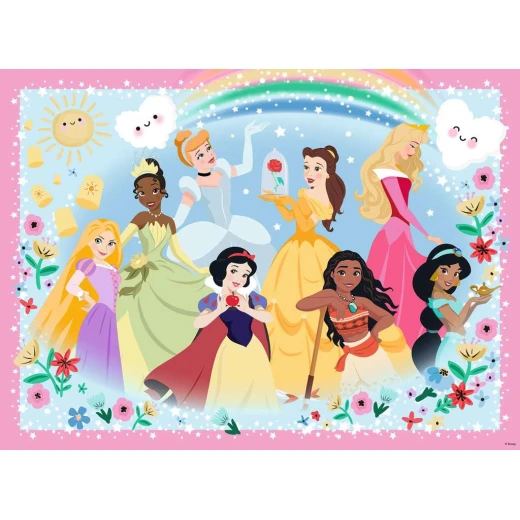 Ravensburger | Disney Princess - Glitter Puzzle 100 pieces